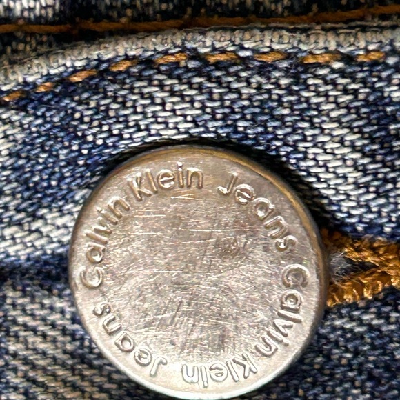 Calvin Klein Jeans Women’s Classic Denim Sandblast Jacket Size XL. - Picture 6 of 9